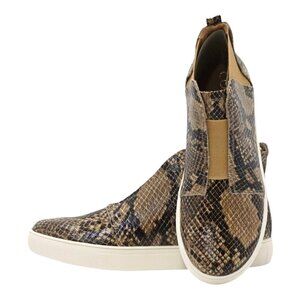 Anthropologie Matisse Harlan Embossed Leather Sneakers